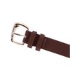 thumbnail image 3 of CTM  Double Loop Synthetic Leather Belt (Women's Plus), 3 of 4