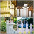 thumbnail image 3 of HLONK Portable Decorative Plastic Fence  White, 3 of 6