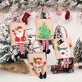 thumbnail image 2 of Bolsas navideñas con asas, reutilizables, para golosinas, comestibles, dulces, multifuncionales, para decoración de fiestas familiares, fiestas en casa, 2 of 5