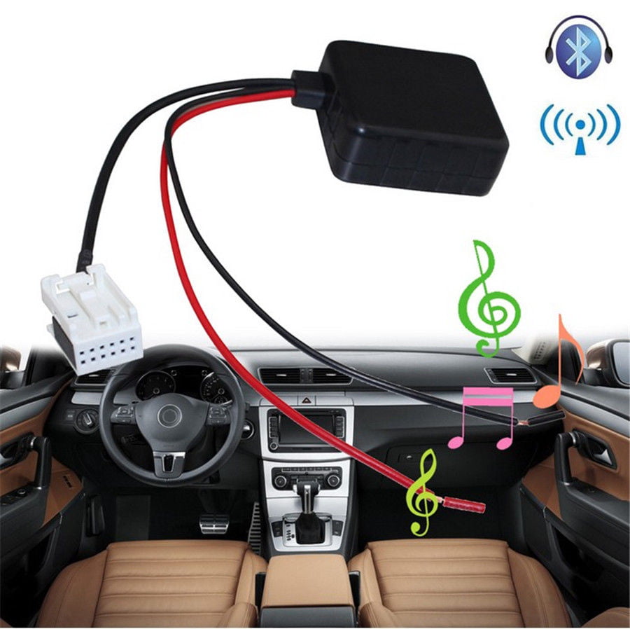 Bluetooth Radio Stereo AUX Adapter Receiver Filter Fit For BMW E60 E61 E62 MINI 