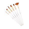 thumbnail image 4 of AURARMLET 6 Pcs Brosses Aquarelle Premium avec Poils en Nylon Résistant et Poignées en Bois Confortables, 4 of 8