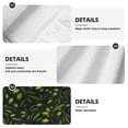 thumbnail image 7 of Kdxio Green Branch Olive Hand Towel with Loop Hanging Towel Absorbent Tie Towels for Kitchen Tea Bar Bathroom Decor, 7 of 7