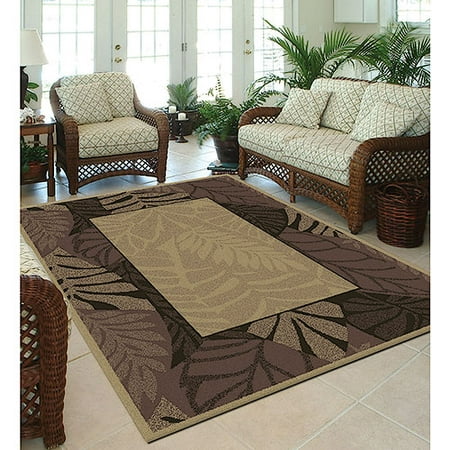 Orian Cancun Border Indoor/Outdoor Area Rug