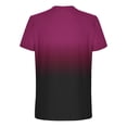 thumbnail image 4 of Camisas de Manga Larga para Hombres Imprimir Casual Cuello Redondo Blusa de Manga Corta, Camisas de Lino para Hombres, 4 of 8