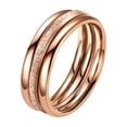 thumbnail image 1 of Juego de 3 anillos con diseño dorado Anillo luminoso Accesorios de moda para regalo, 1 of 8