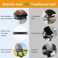 thumbnail image 5 of Ratchet Belt for Men – 1 3/8" Nylon Web Click Belt with Slide Buckle, Adjustable No-Hole for Casual, EDC, Workwear, 5 of 7