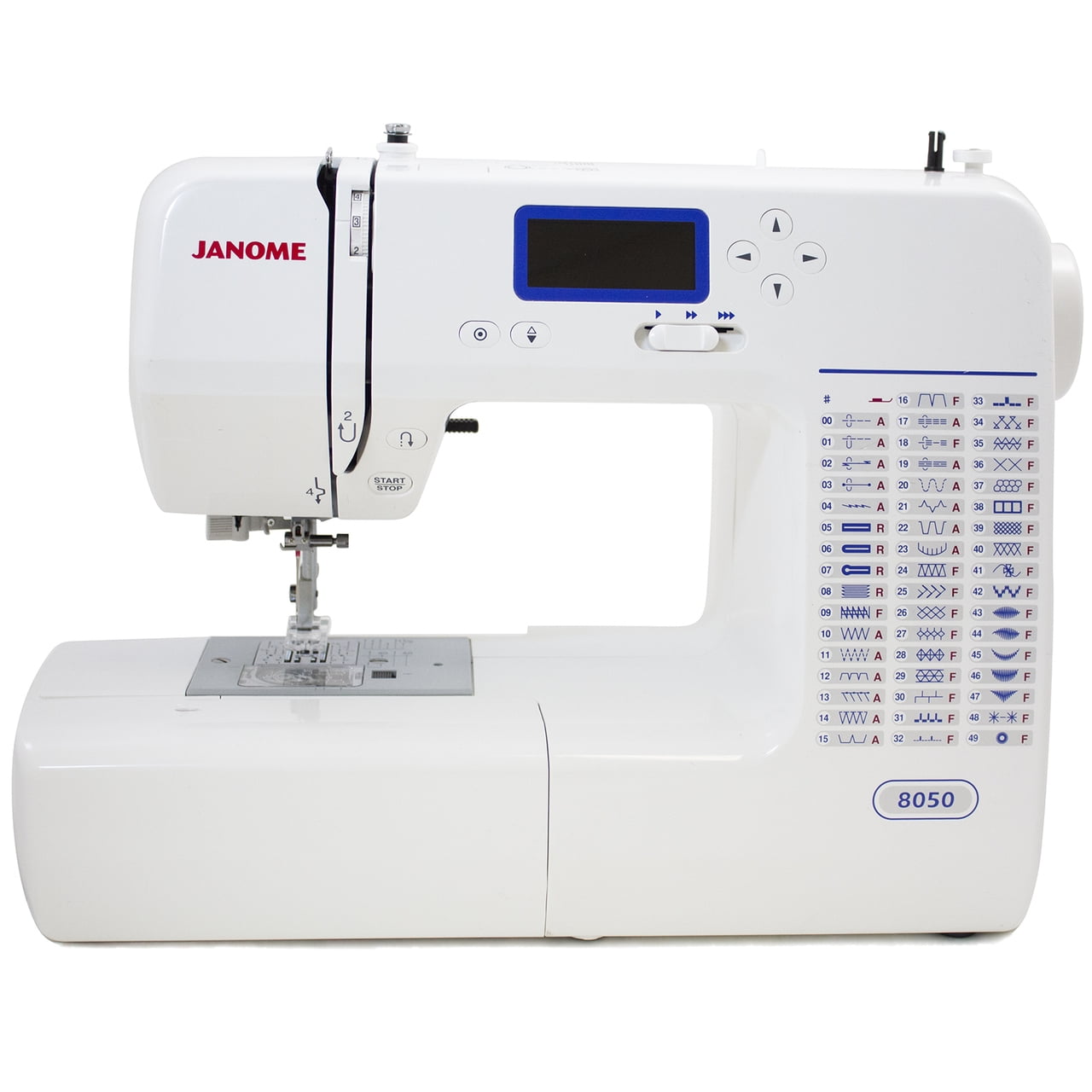 Janome 8050 RF Computerized Sewing Machine Includes Free Bonus