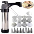 thumbnail image 1 of Cake Pastry Decorating Bohorle Set Syringa Juego Jeringas Galletas Acero Inoxidable para Hornear, 1 of 9