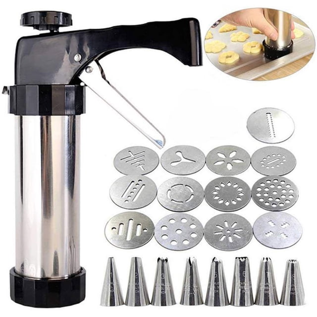 Cake Pastry Decorating Bohorle Set Syringa Juego Jeringas Galletas Acero Inoxidable para Hornear