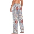 thumbnail image 6 of GZHJMY Mandala Print Men's Pajama Pants, Soft and Comfortable Lounge Sleep Bottoms with Pockets, Men's Sleepwear with Custom Print, Large, 6 of 7