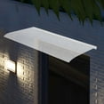thumbnail image 3 of 120*50cm/47.2*19.7 in PC Front Door Window Awning Patio Canopy Rain Cover UV Protected Eaves, 3 of 23