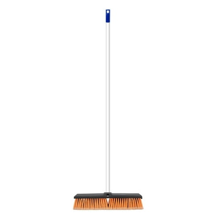 yotijay Heavy Duty Broom Accessories Stiff Sweeping Brush for Bathroom Indoor Garage
