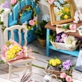 thumbnail image 3 of Becaristey Wooden DIY Doll House Multifunctional And Fun For Endless Creativity Gifts, 3 of 6