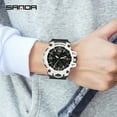 thumbnail image 3 of Sanda Men's Watches Sports Outdoor Waterproof Military Wrist Watch Date Multi Function Tactics LED Alarm Stopwatch, 3 of 5