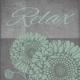 thumbnail image 2 of Carlson, Tina 20x20 White Modern Wood Framed Museum Art Print Titled - Spa Flower-Relax, 2 of 4