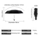 thumbnail image 5 of Paraguas plegable totalmente automático Paraguas de bolsillo pequeño ligero para hombres Paraguas negro Paraguas con protección solar UV para mujeres, 5 of 6