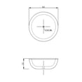 thumbnail image 3 of Gardena Series Deco-Glass Vessel Sink in Celestial Earth, 3 of 7