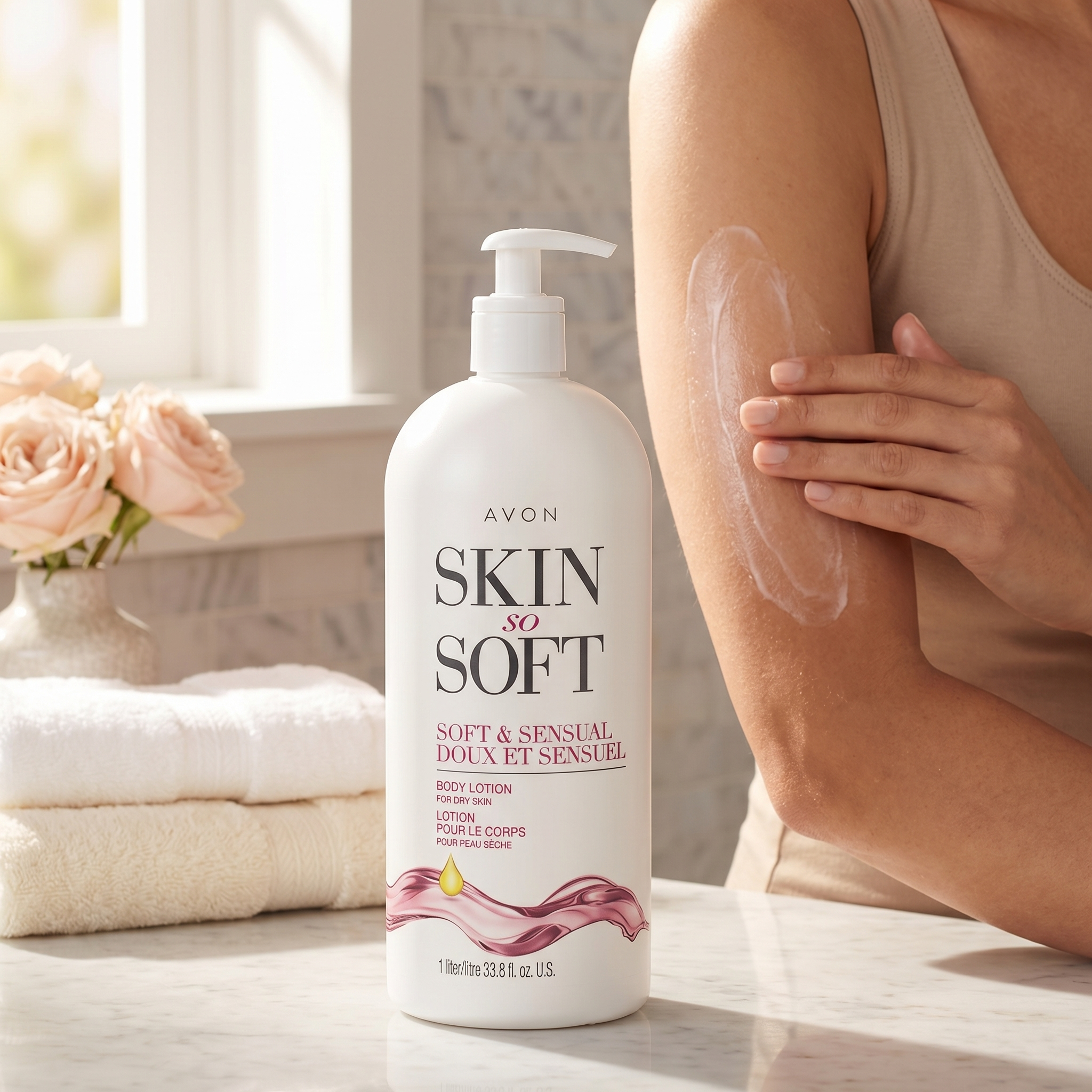 Avon Skin So Soft Argan Oil Moisturizing Body Lotion photo 5