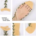 thumbnail image 3 of PTSPLLMY Sox Womens Girls Sheer Socks Mesh Lace Crew Socks Transparent See Through Ultra Thin Silk Nylon Dress Socks, 3 of 8