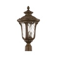 thumbnail image 7 of Livex Lighting Oxford 3 Light Outdoor Post Lantern, 7 of 7