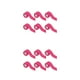thumbnail image 1 of Naiovety Cinta de kinesiología de aplicación amplia de 6 rollos para parche muscular fácil protección de tobillos parche muscular color rosa color rosa 3.8 cm * 5m 2piezas, 1 of 6
