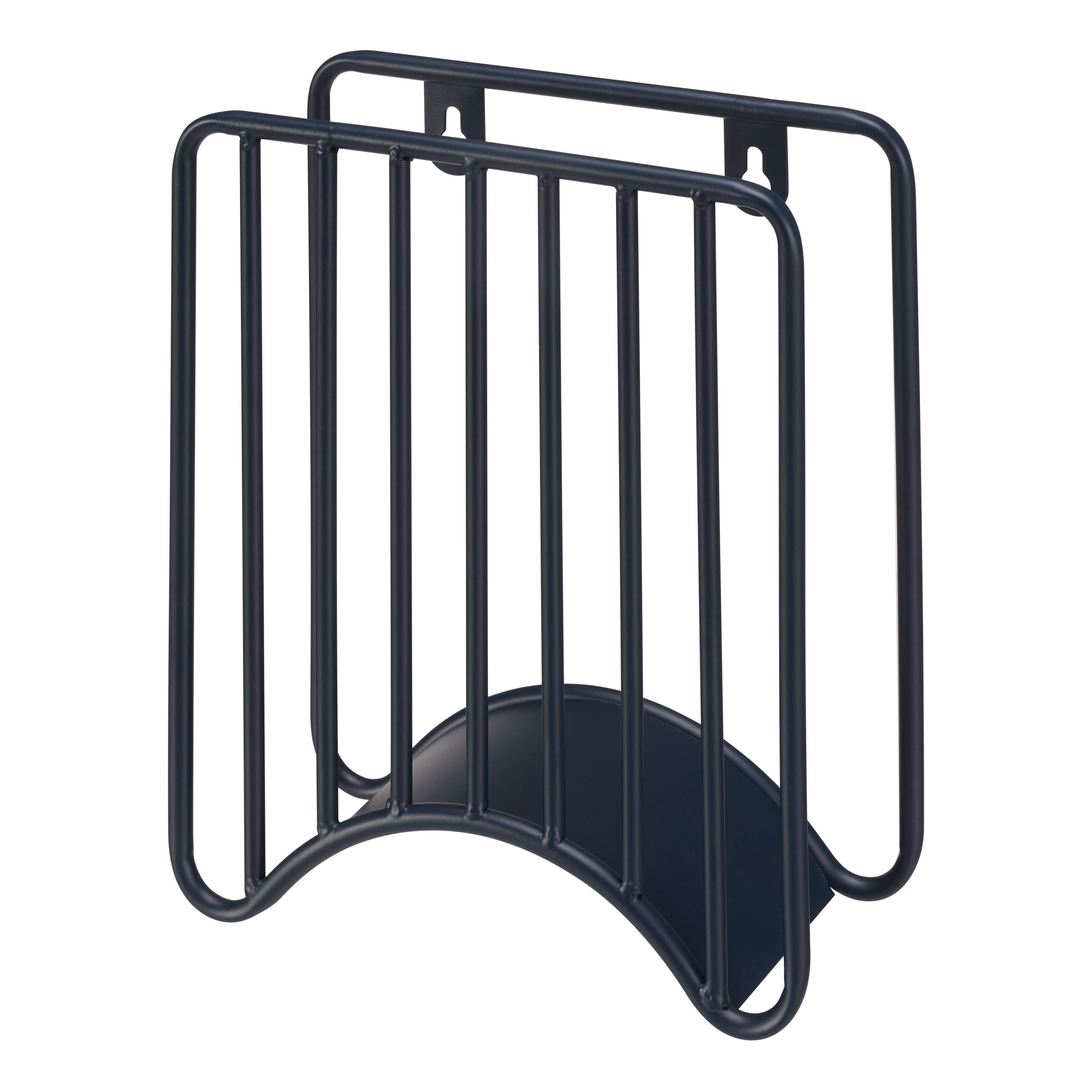 Better Homes & Gardens 100’ WallMount Metal Hose Hanger, Blue Cove