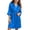 Blue, variant on JOANKDMI Kids Silky Satin Robes for Girls Kimono Bathrobe Sleepwear Comfy Spa Robe with Sash Tie Casual Loungewear Nightwear for Getting Ready Bridal Party Slumber Party