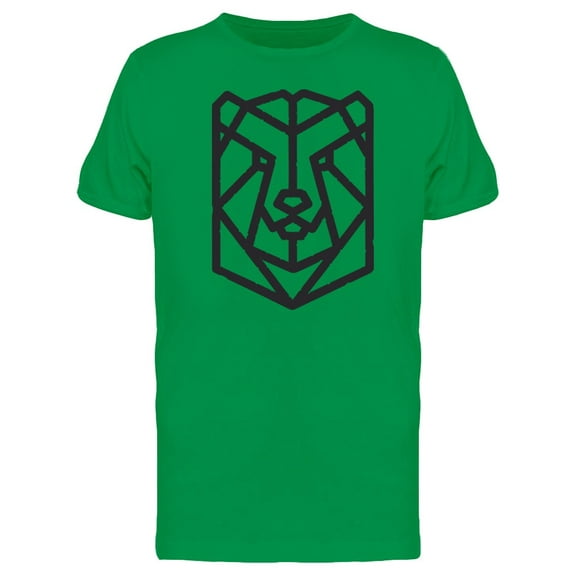 Geometric Bear Head Logo Tee Men's -Image by Shutterstock