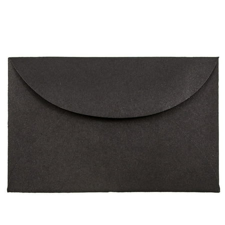 UPC: 0799932763359 | JAM 3Drug Envelopes  2.3×3.6  Black Linen  100/Pack