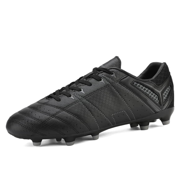 Tacos de fútbol americano flexibles deportivos para hombre DREAM PAIRS en negro