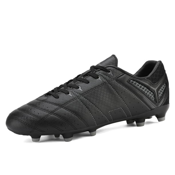 Tacos de fútbol americano flexibles deportivos para hombre DREAM PAIRS en negro