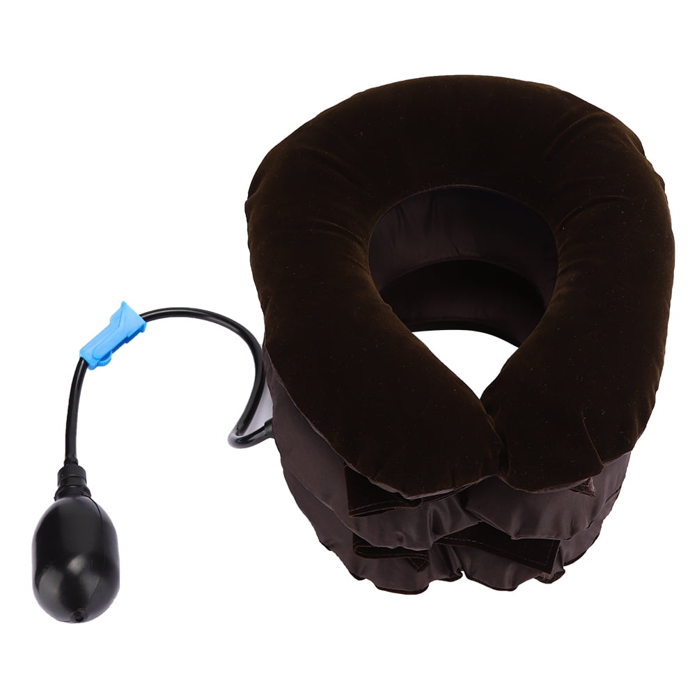 Neck Traction Support, Cervical Neck Support, Portable High Density Inflatable Light Weight Older For Man Woman Reduce Cervical