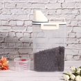 thumbnail image 3 of Pet Food-Pet Food Container Sealed Bucket Moistureproof Storage Box with Measuring Cup for Dog Cat, 3 of 7