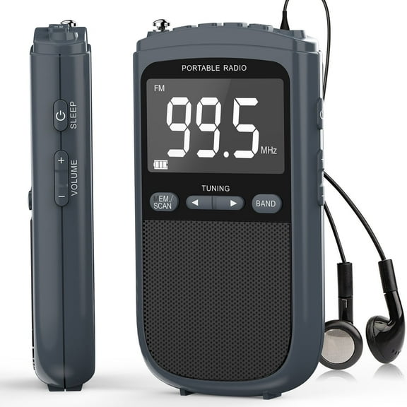 Portable AM/FM/SW Radio With Best Reception - 900mAh Walkman With LCD ...