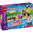 thumbnail image 3 of LEGO Friends Unicorn & Flamingo Pool Party Pretend Play Building Toy - Creative Storytelling Playset for Kids for Boys & Girls, Ages 5+ - Birthday Gift Idea for Kids - 42658, 3 of 8