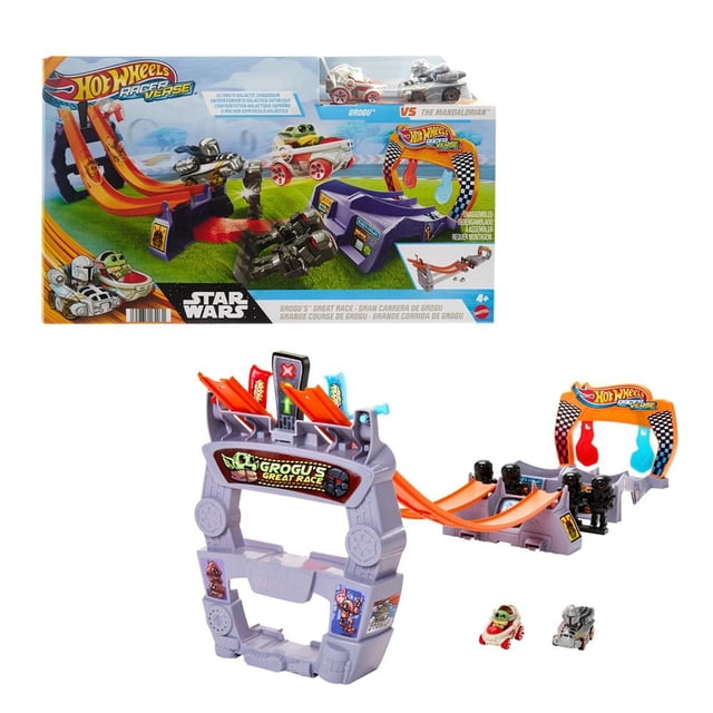 Pista de Juguete Hot Wheels Racerverse Star Wars Gran Carrera de Grogu