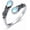 Sunflower, variant on Cross Spoon Ring 925 Sterling Silver Cross Vintage Turquoise Thumb Rings Adjustable Size 8 Western Jewelry Gifts for Women