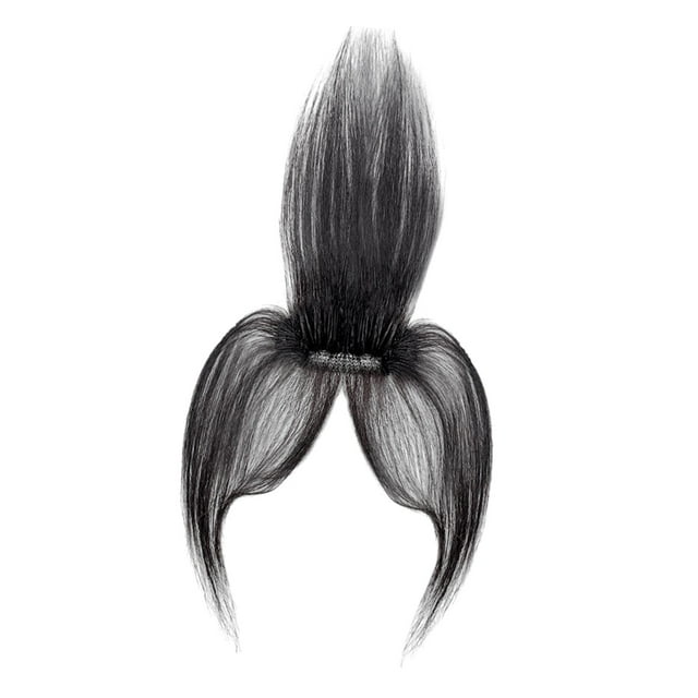 Flequillo con clip y patillas, accesorio de moda, flequillo sintético, postizo de aire Estilo a