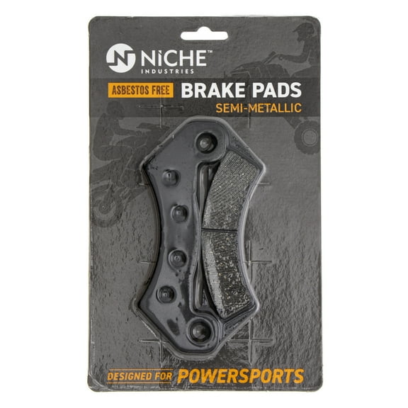 Niche Front Brake Pad Set for Arctic Cat Wildcat X 1000 Semi-Metallic UTV 519-KPA2338D