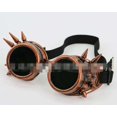 thumbnail image 2 of Gafas Steampunk estilo victoriano Funky Festival Rave gafas Vintage soldadura Cosplay gafas con doble lupa Ocular ShuxiuWang 8390605958595, 2 of 4