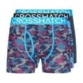 thumbnail image 1 of Crosshatch Mens Linamo MVE Open Fly Boxer Shorts (Pack of 3), 1 of 3