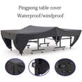 thumbnail image 2 of Nvzi Funda para mesa de ping pong, funda protectora plegable para mesa de tenis de mesa,poliéster, a prueba de polvo, protector de equipo deportivo para interiores y exteriores, 280 x 153 x 73 cm, 2 of 4