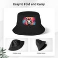 thumbnail image 4 of Cute Llama Bucket Hat For Womens And Mens Outdoor Beach Fisherman Hat Sun Hat, 4 of 8