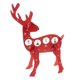 thumbnail image 2 of Alces de madera de la Navidad, ciervos del dólar de la Navidad, ornamentos de la Navidad, decoración de la Navidad, regalos de la Navidad, decoración del partido, decoración casera Yuyangstore Alces de madera de la Navidad, 2 of 8