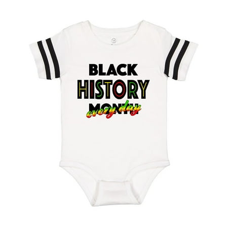 

Inktastic Black History Month Every Day Gift Baby Boy or Baby Girl Bodysuit