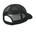thumbnail image 3 of Port Authority Adult Adjustable Cotton/Polyester Mesh Back Cap Black C911 OSFA, 3 of 4