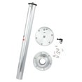 thumbnail image 2 of Table Leg Bracket, Simple Installation Removable Aluminum Alloy Adjustable Table Legs  for Yachts Motorhome for Rv Marine Boat, 2 of 8