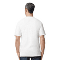 thumbnail image 3 of Gildan Ultra Cotton Tall T-Shirt, Men's Short Sleeve Crewneck Classic Shirt, White Tee, LT, 3 of 5