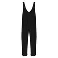 thumbnail image 5 of Voncos Jumpsuits for Women Warm Corduroy One Piece Jumpsuits Fall Winter Rompers Fall Winter Fleece Overall with Pockets, 5 of 8
