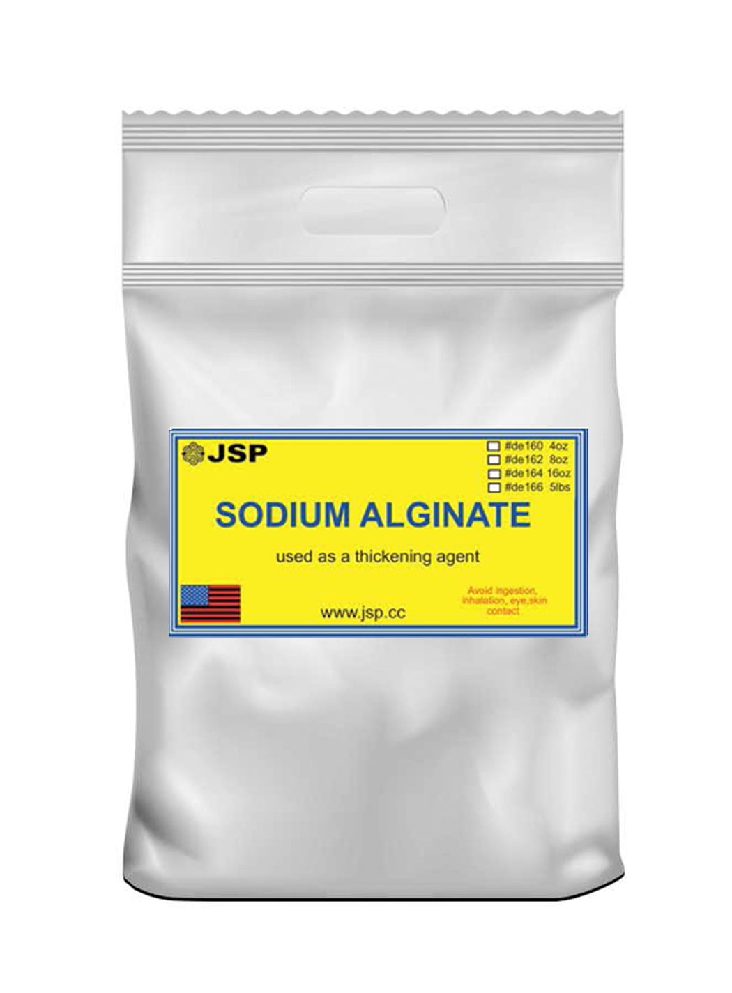 Sodium Alginate Powder 4 oz, Pure Food Grade Bulk Powder for